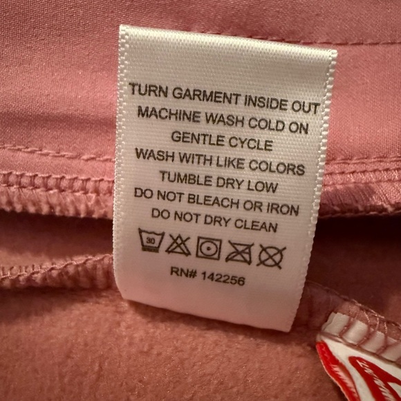 NWOT 🛍️⭐️ FIGS Primaloft Fleece Jacket Women’s XL Dusty Rose Pink - Picture 9 of 11